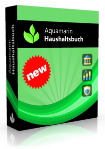 Aquamarin Haushaltsbuch